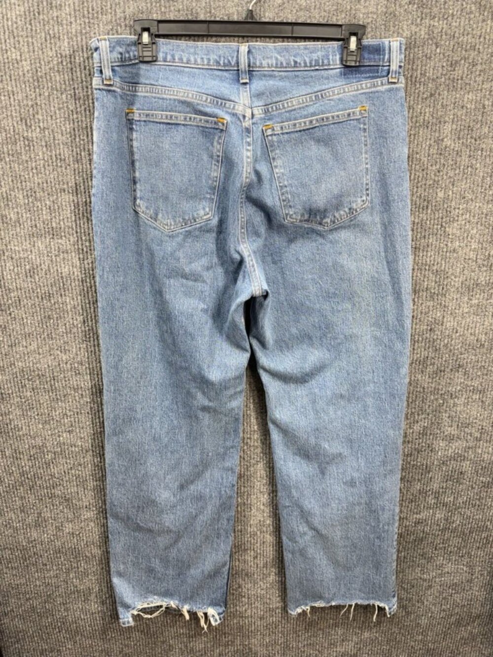Abercrombie & Fitch Jeans Womens 33/16R The 90s Relaxed High Rise Distressed - Picture 2 of 8